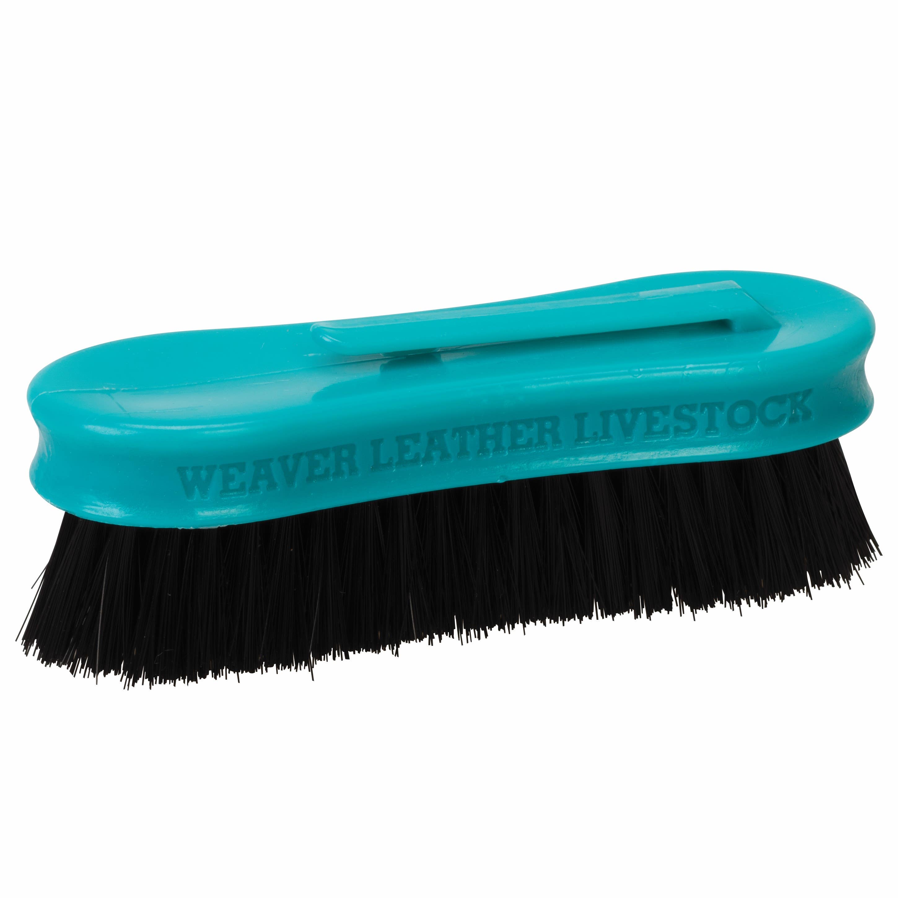 Weaver Leather Pig Face Brush, Teal