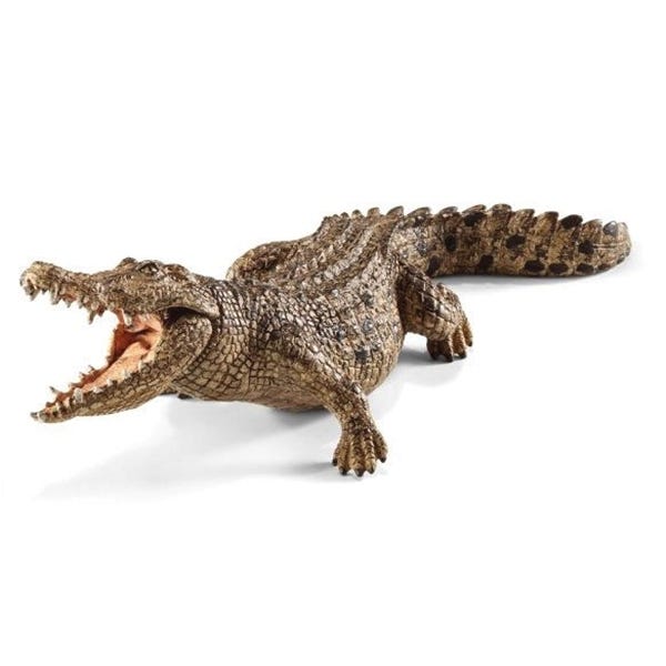 Schleich-S Figurine, Crocodile, Plastic