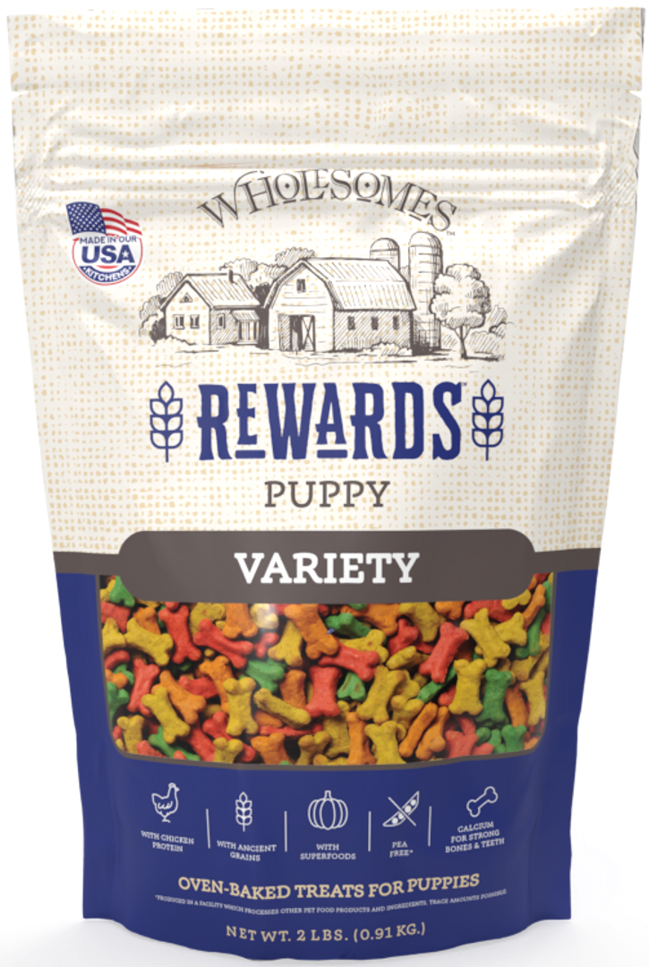 SPORTMiX Wholesomes Variety Biscuit Treat, Puppy Breed, 2 lb