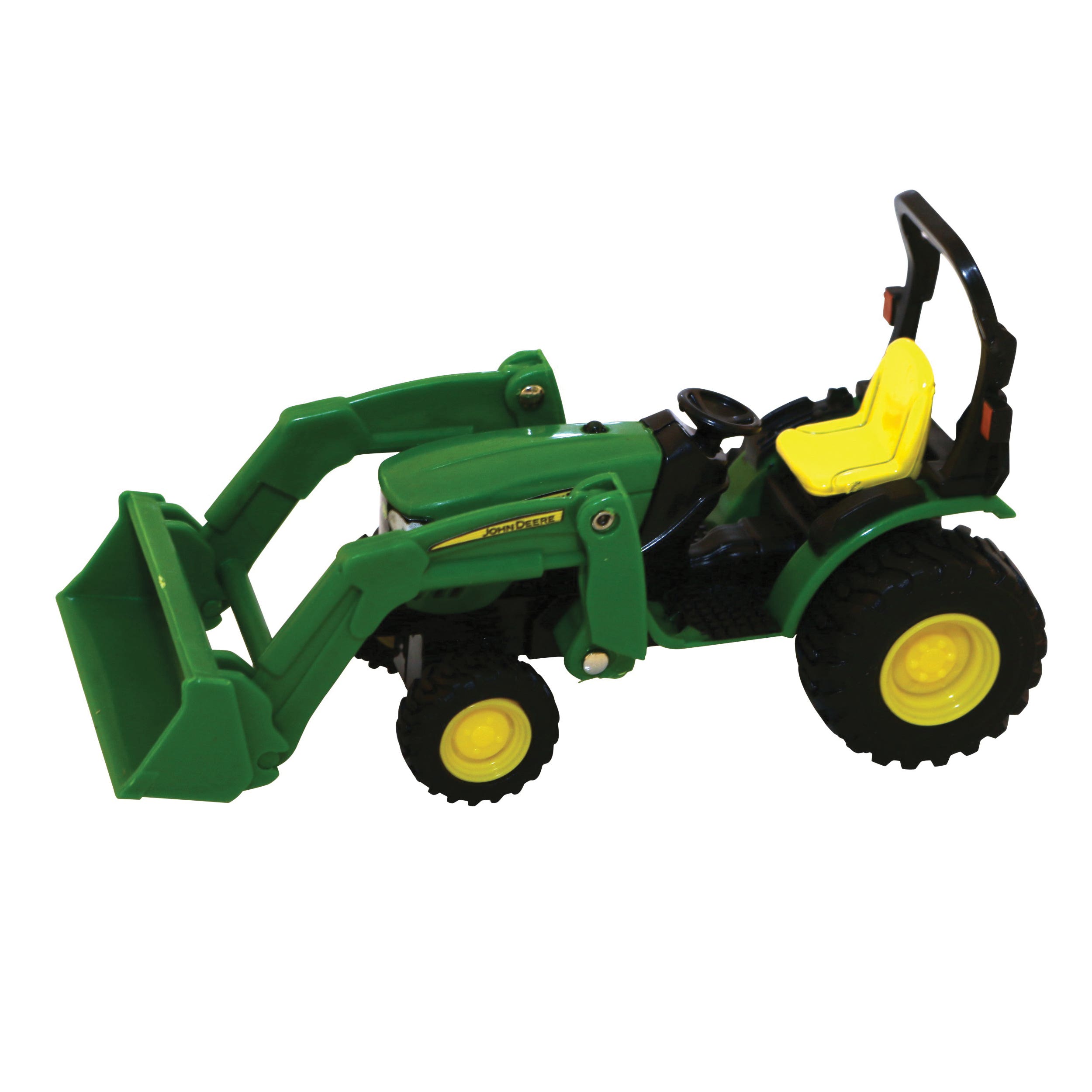 John Deere Toys Collect N Play Series Green Toy Tractor with Loader
