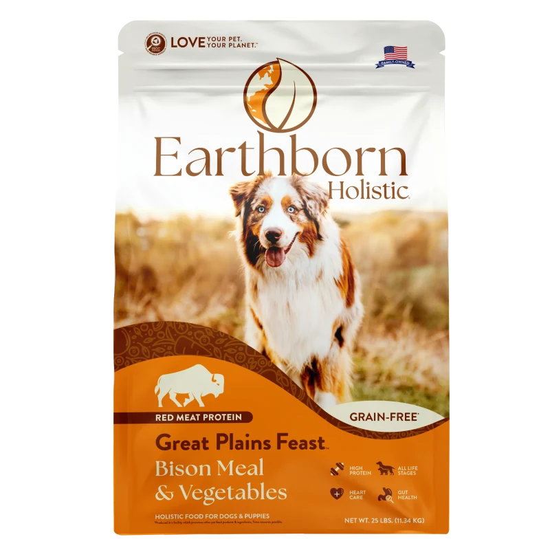 Earthborn Holistic Great Plains Feast Dry Dog Food, 12.5 lb