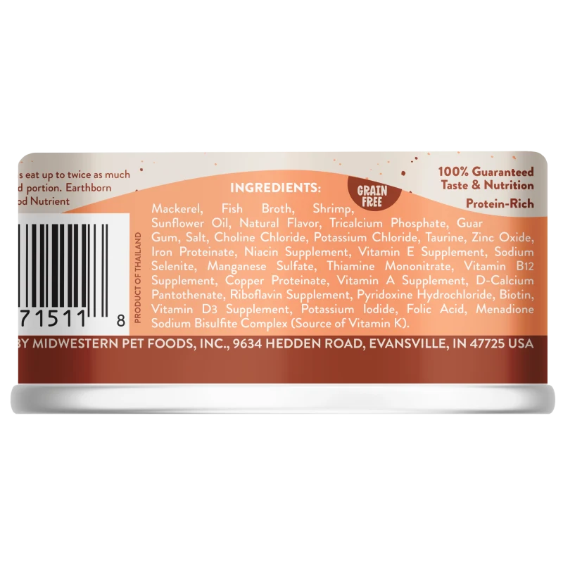Earthborn Holistic Catalina Catch Cat Food, 3 oz Can
