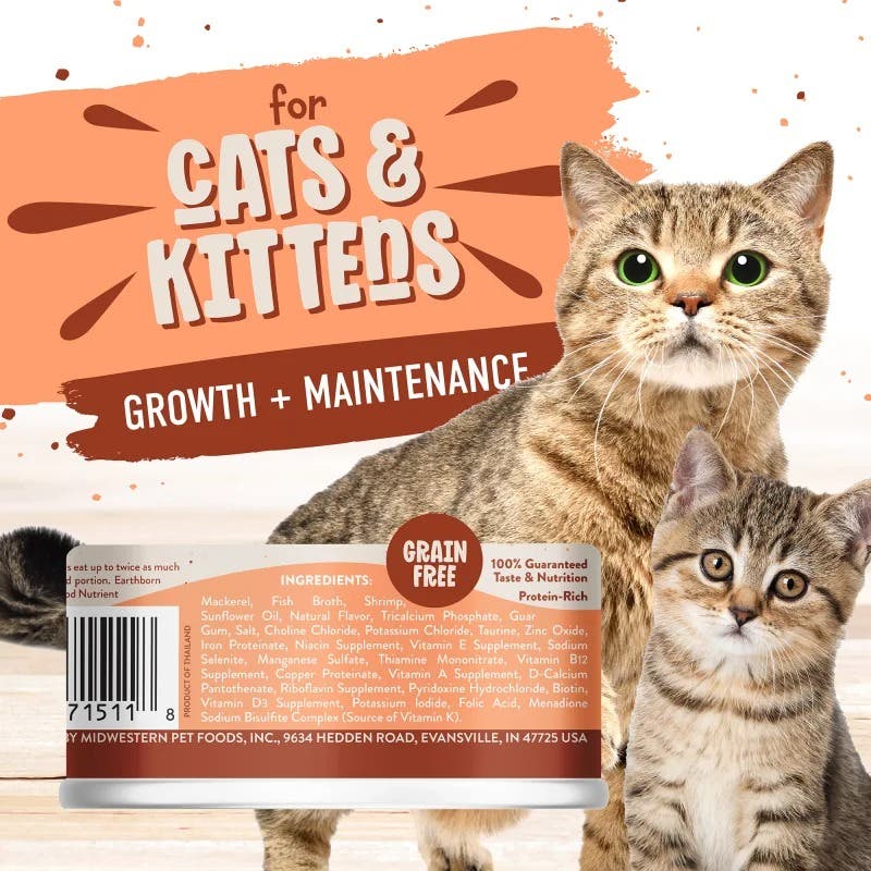Earthborn Holistic Catalina Catch Cat Food, 3 oz Can