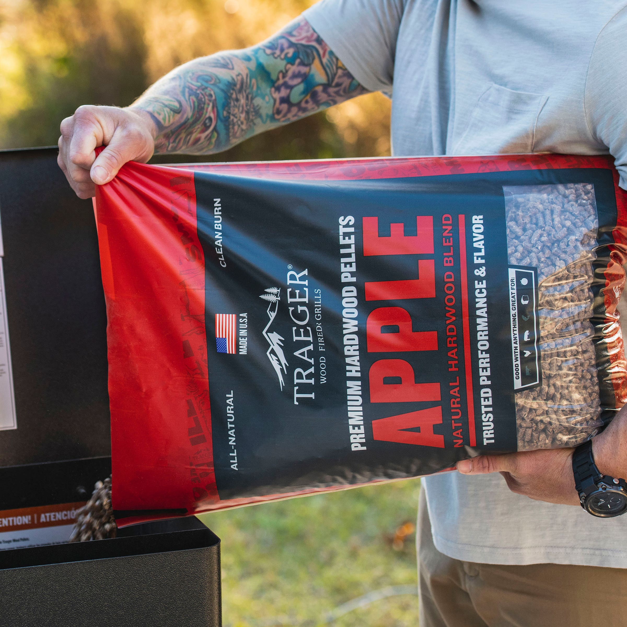 Traeger Apple Hardwood Pellets