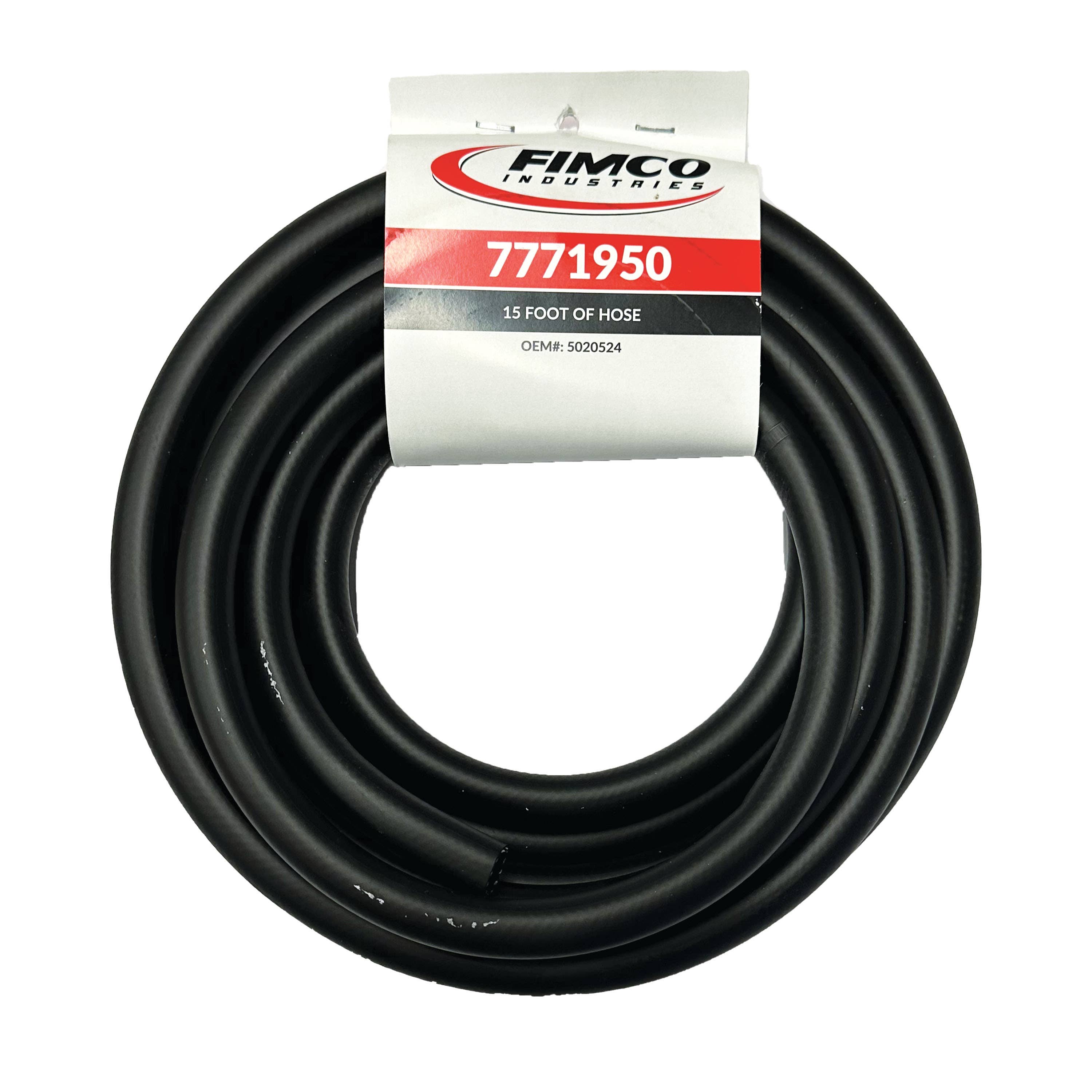 Fimco Replacement Hose, Rubber, Black