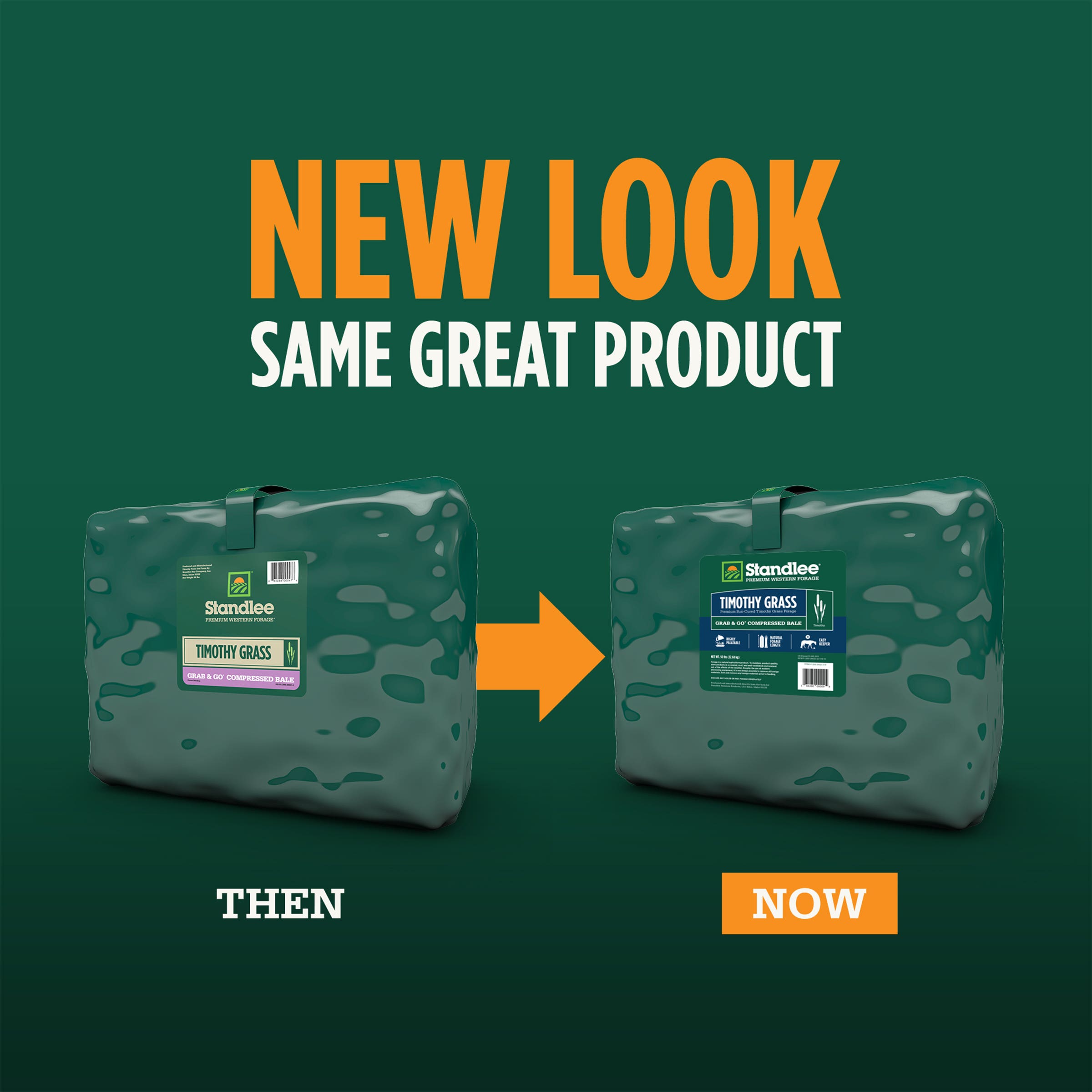 Standlee Timothy Grass Grab & Go Compressed Bale