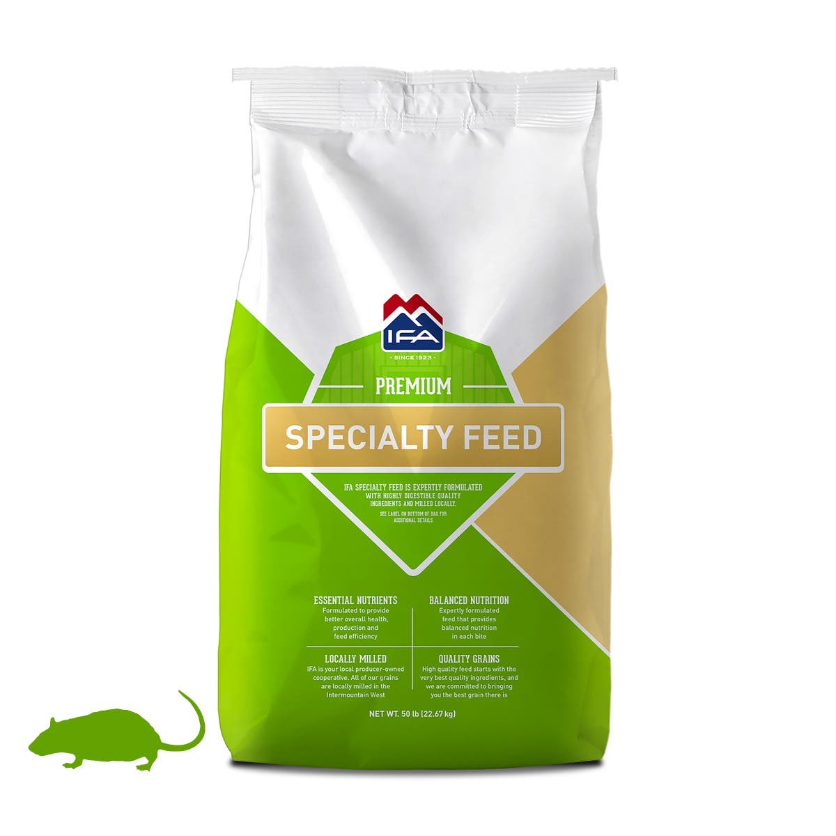 IFA Rodent Pellets for All Life Stages, 50 Lb. Bag