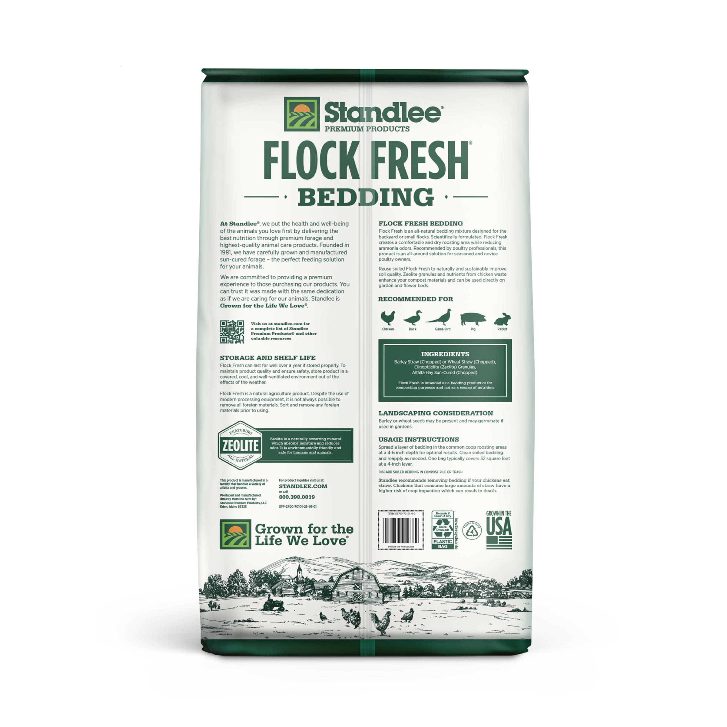 Standlee Flock Fresh Poultry Bedding