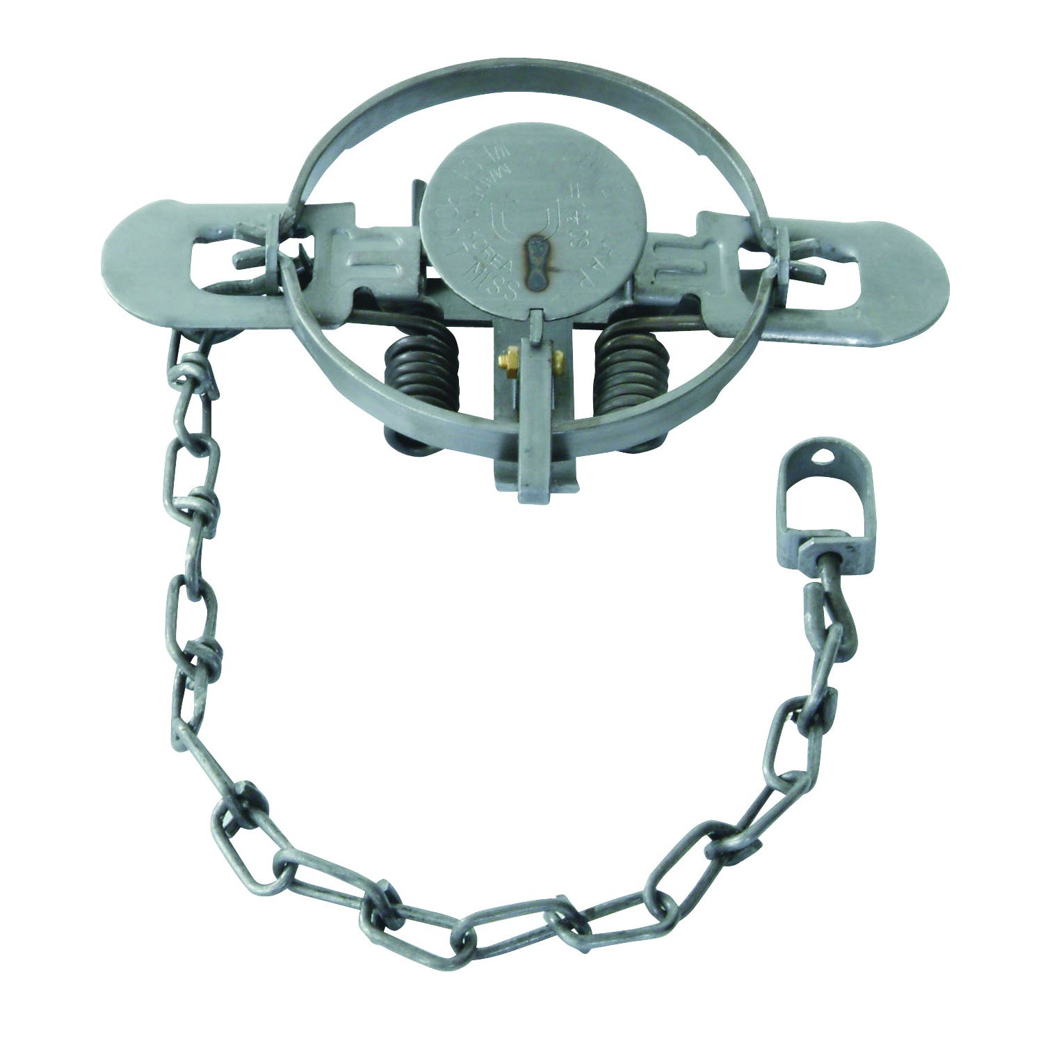 DUKE TRAPS Coil Spring Trap, Spring Locking, for Fox, Nutria, Raccoon