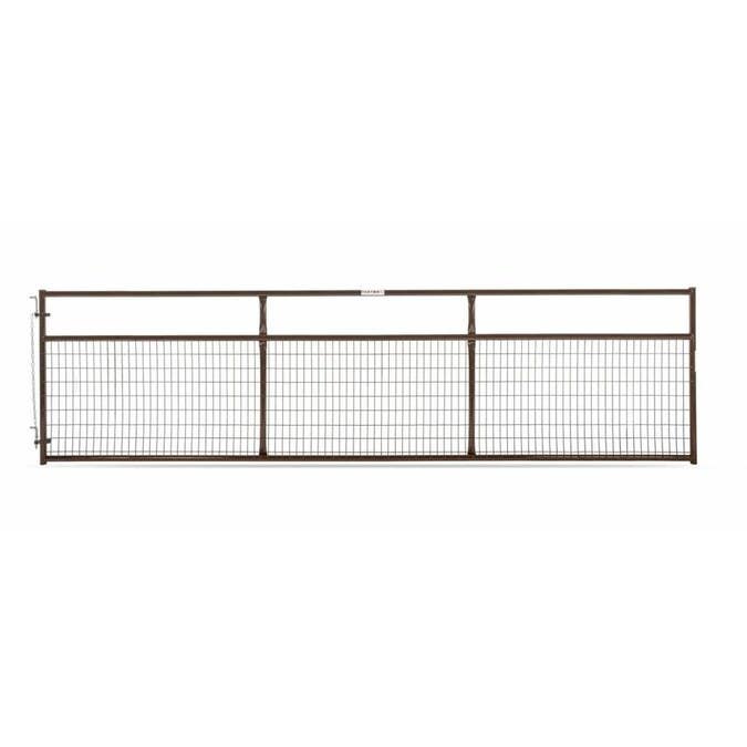 Tarter Watchman Square Corner Wire Mesh Gate 16 ft Brown - 830230