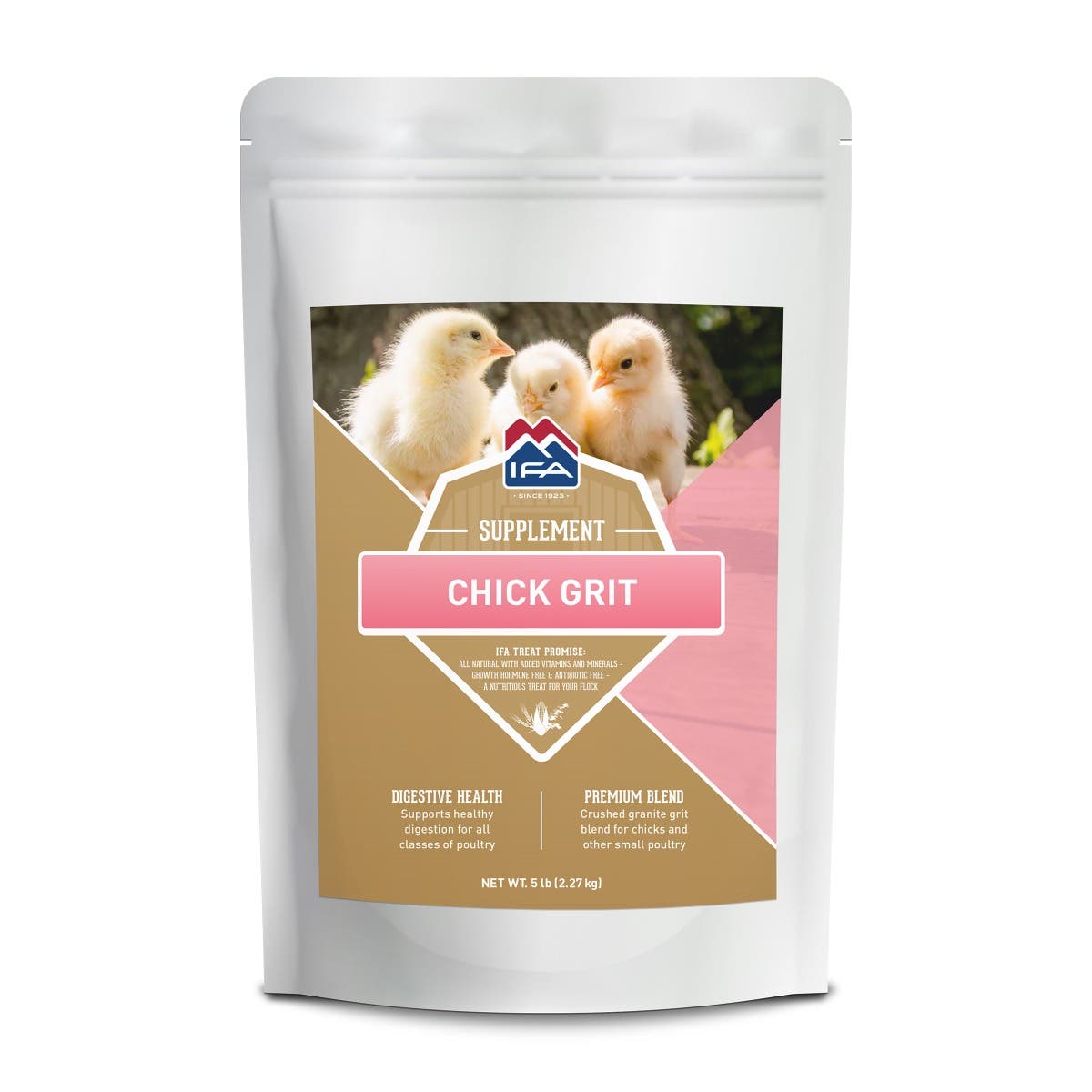 IFA Chick Grit Supplement, Crushed Granite, 5 Lb. Bag