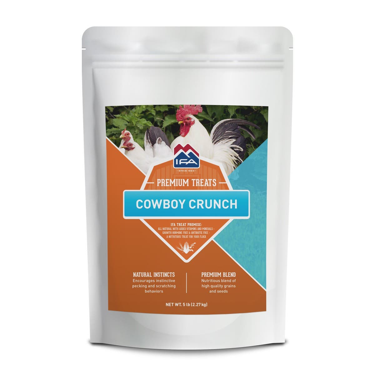 IFA Cowboy Crunch Chicken Treats, 4.5 Lb. Bag