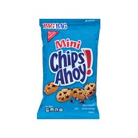 Chips Ahoy! Chocolate Chip Cookie, Chocolate Flavor, 3 oz Single-Serve Bag