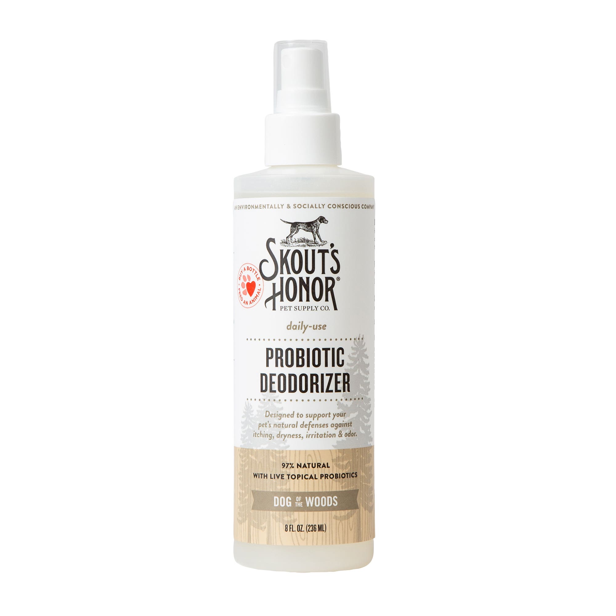Skout's Probiotic Deodorizer for Dogs and Cats, 8 oz