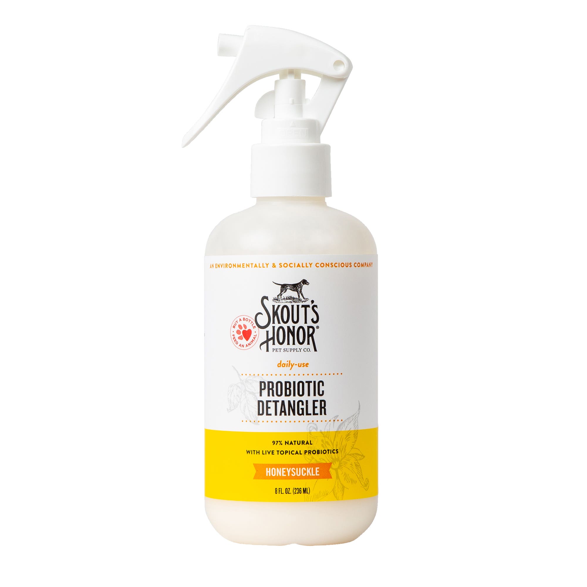 Skout's Probiotic Detangler, Honeysuckle Flavor, 8 oz