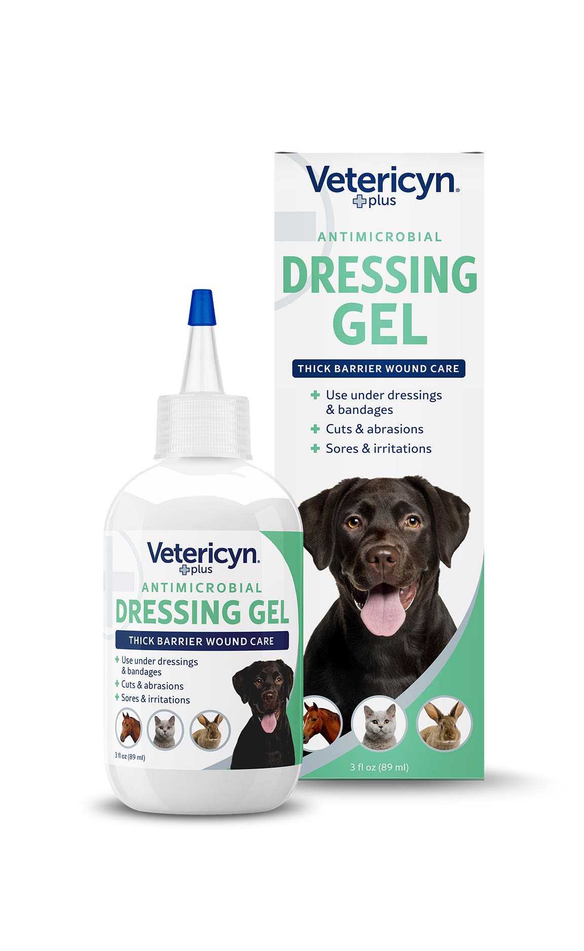 Vetericyn Antimicrobial Dressing Gel, 3 oz