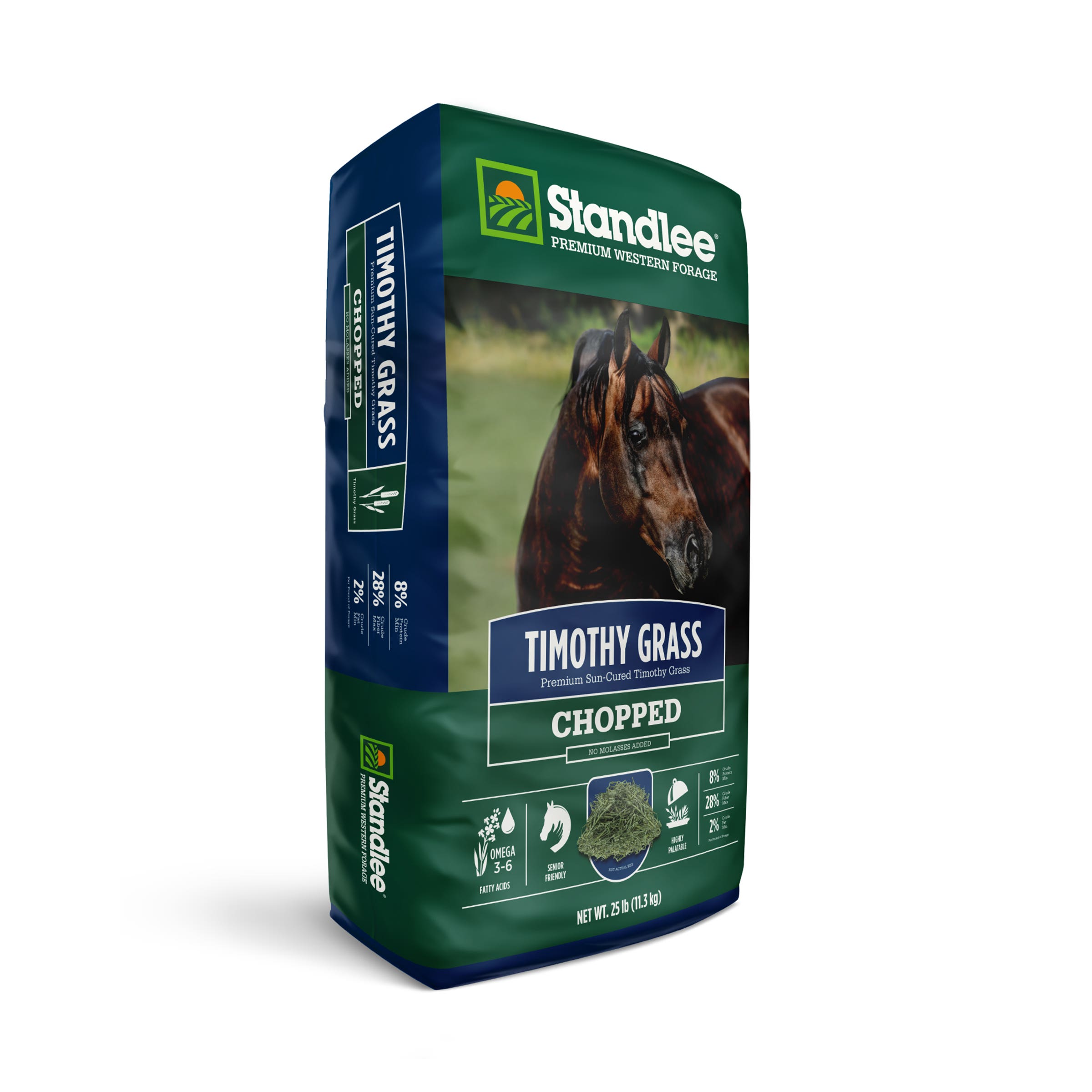 STANDLEE Premium Chopped Timothy, 25 Lb.