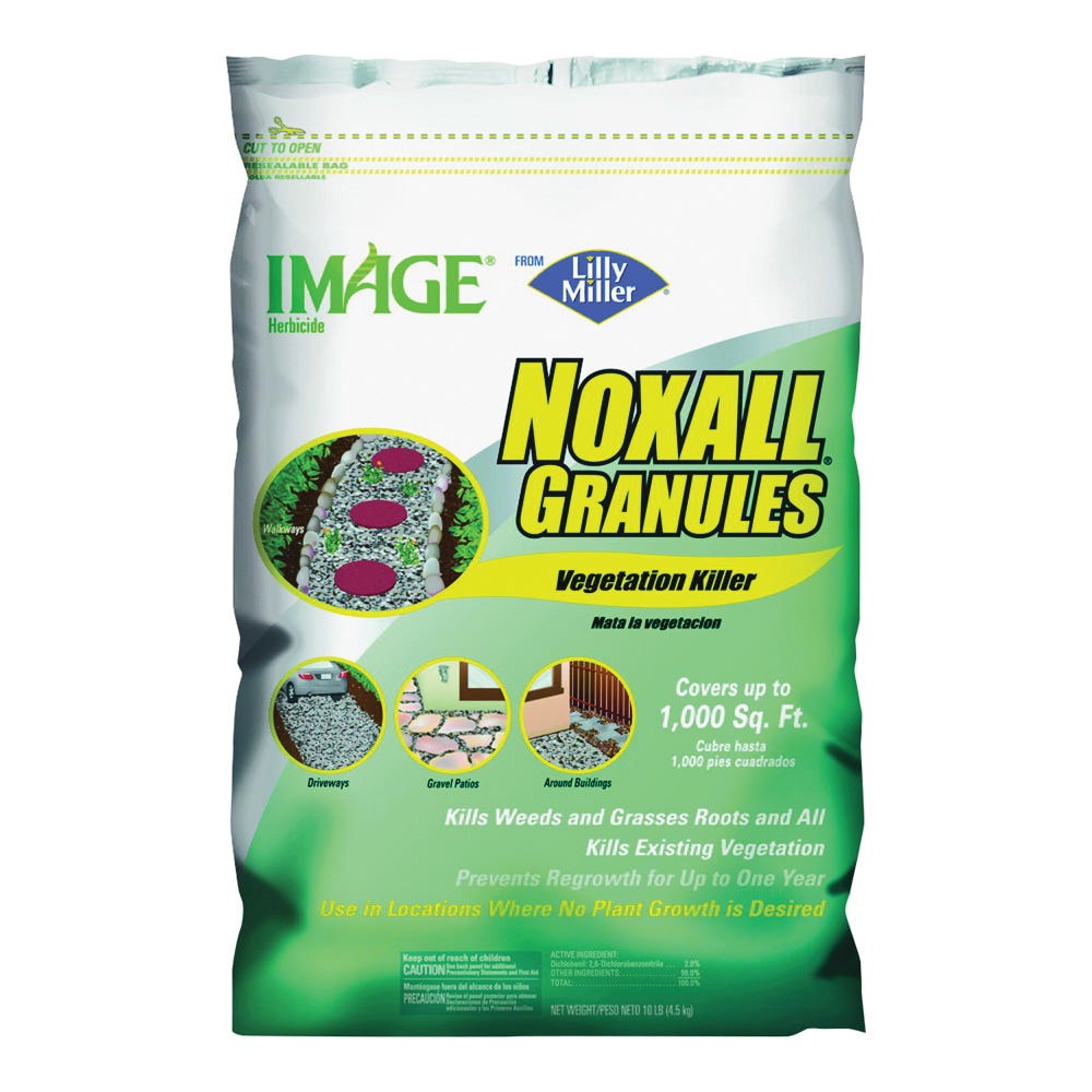 Image Noxall Vegetation Killer, Granular, Brown/White, 10 lb Bag
