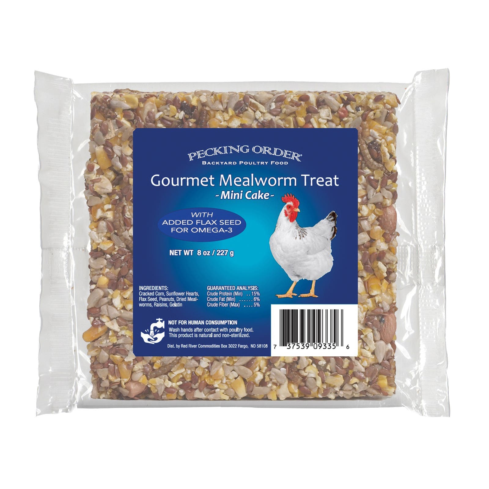Pecking Order Chicken Mealworm Treat, 8 Lb. Bag