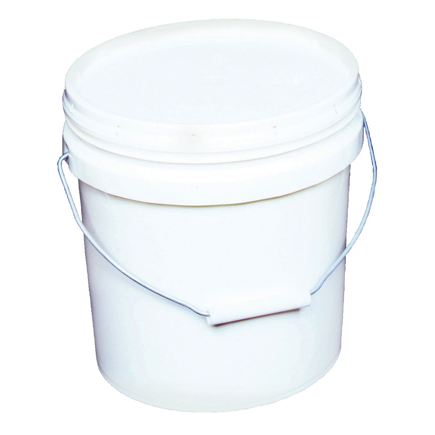 Leaktite-IPL Plastics 1123008 Paint Pail, 2 gal Capacity, HDPE, White