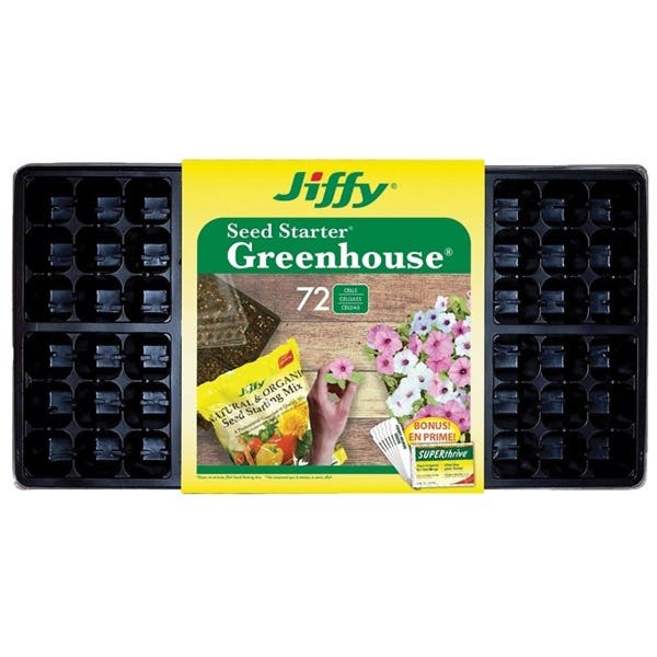 Jiffy Seed Starter Kit, 72-Piece