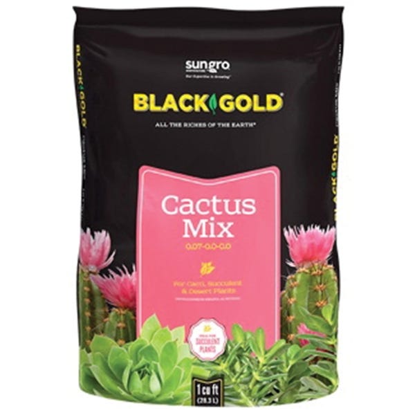 sun gro BLACK GOLD 1410602.CFL001P Cactus Mix, 1 cu-ft Coverage Area