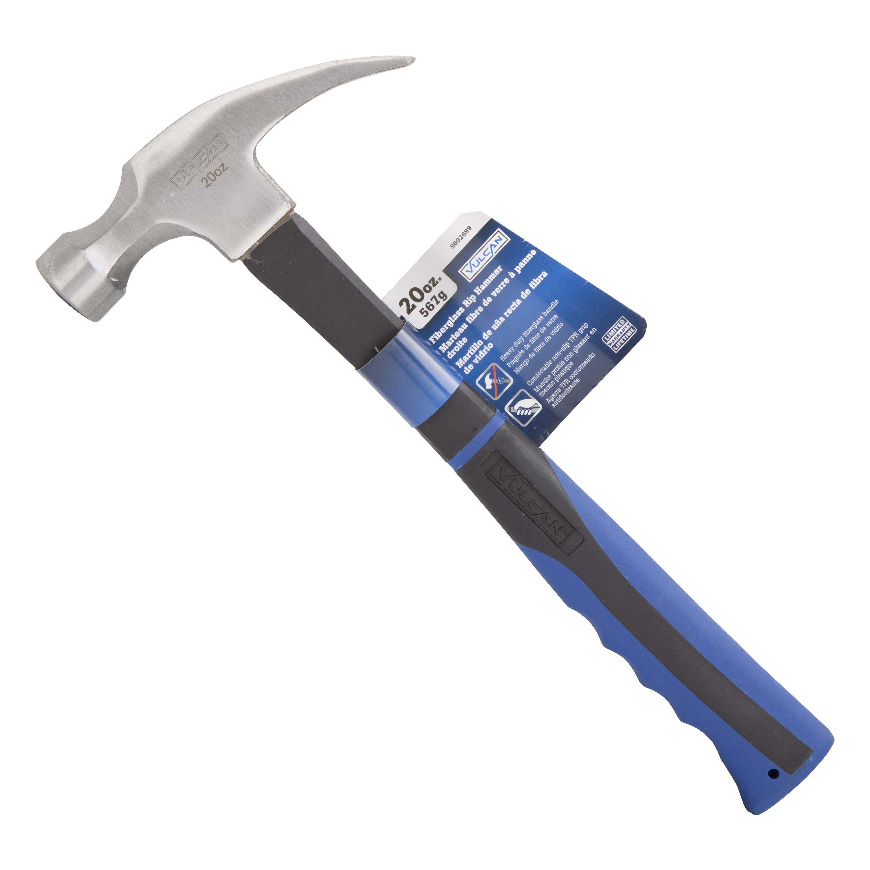 Vulcan JL60315A Hammer, 20 oz Head, Ripping, CS Head, 12-7/8 in OAL