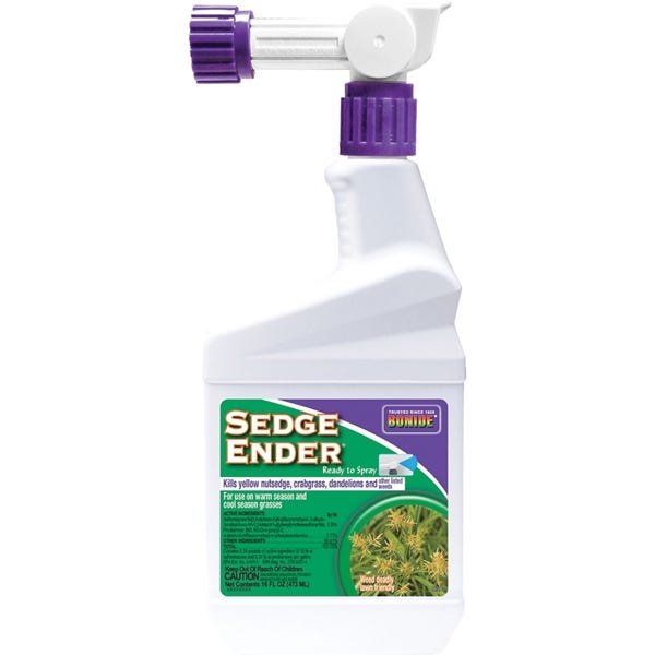 SedgeEnder Weed Killer, Liquid, Spray Application, 473 mL