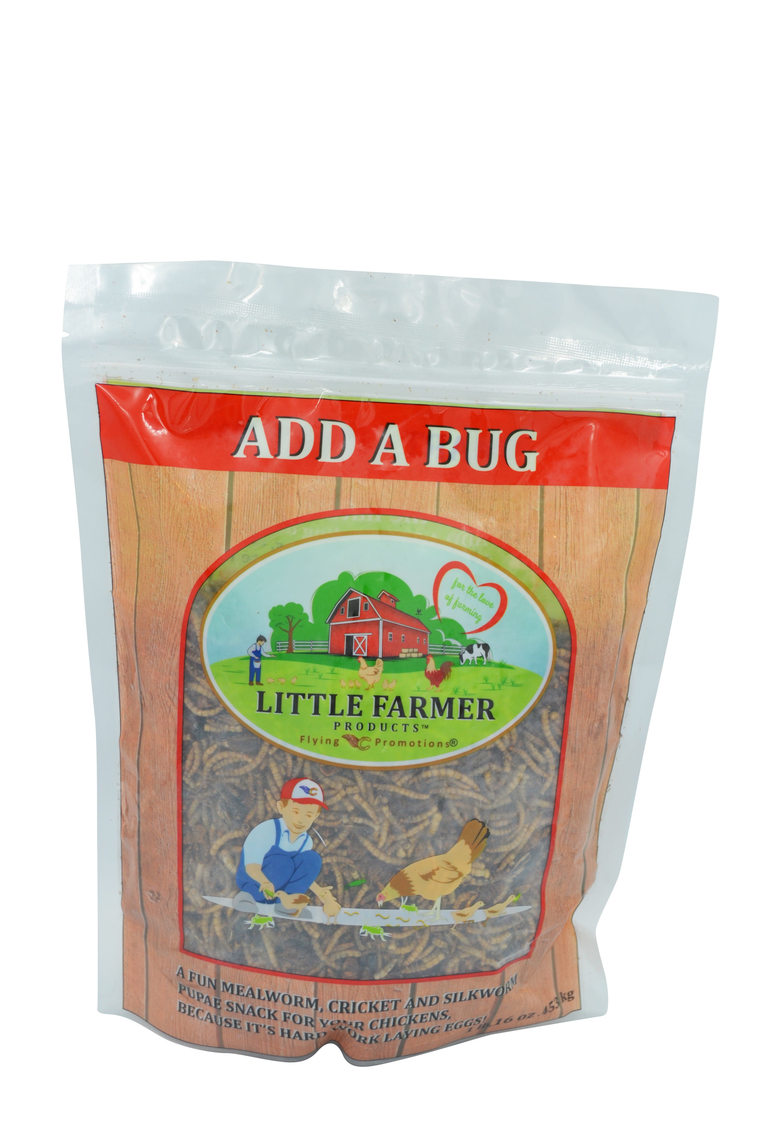 Little Farmer Products Add a Bug Poultry Treat, 1 lb Bag