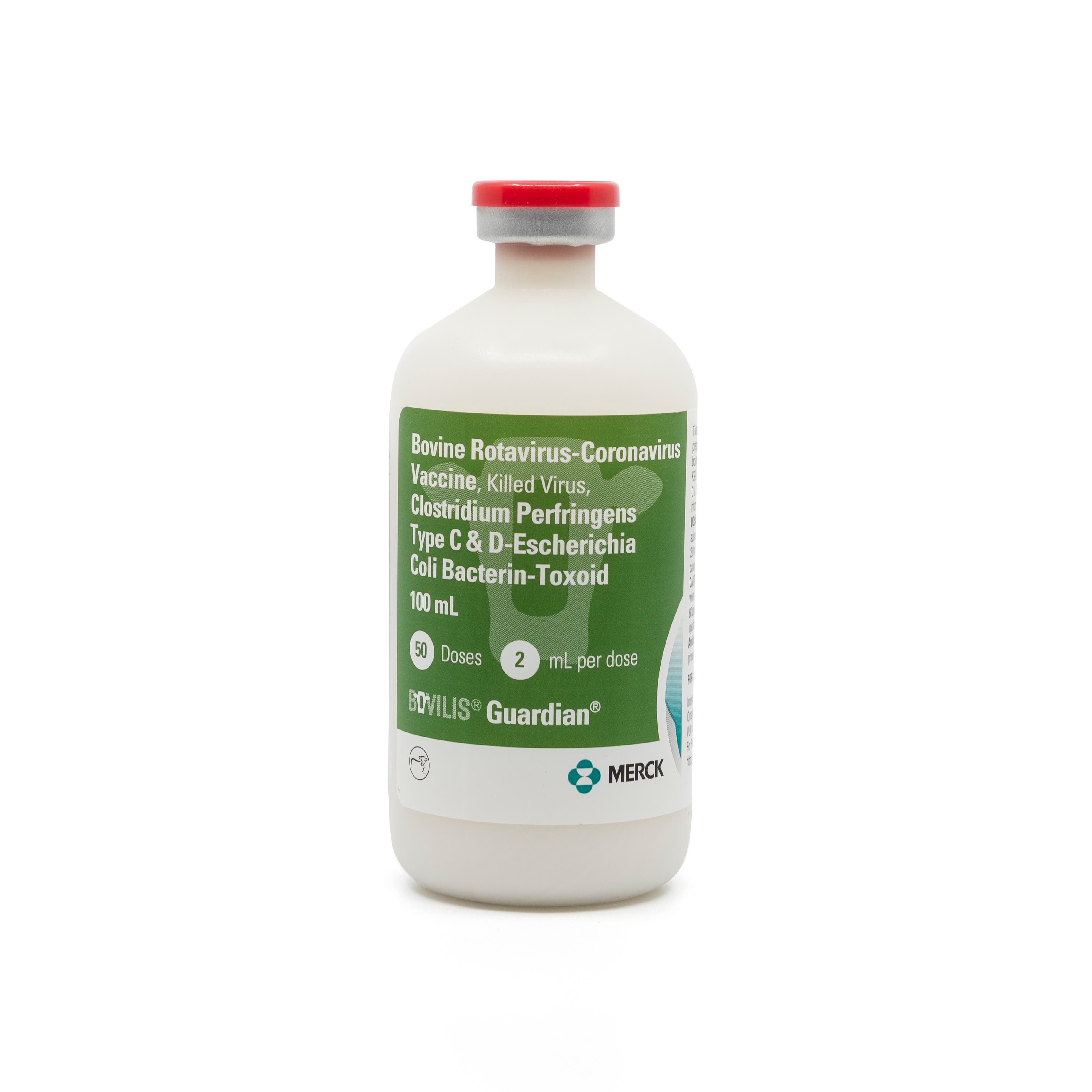 Merck Animal Health Bovilis Guardian Cattle Vaccine, 50 dose (100 mL)