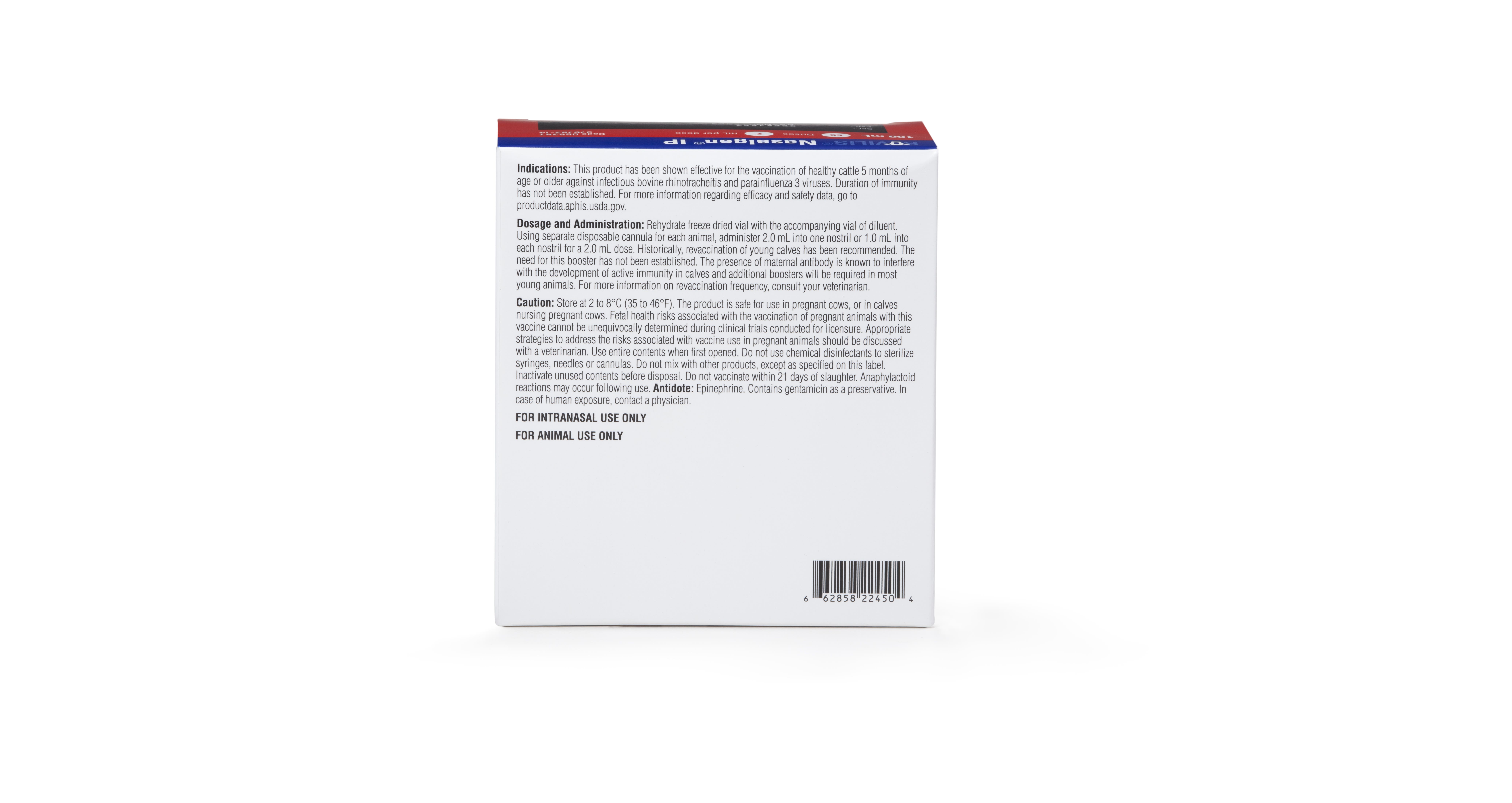 Merck Animal Health Bovilis Nasalgen IP, 50 dose (100 mL Vial)