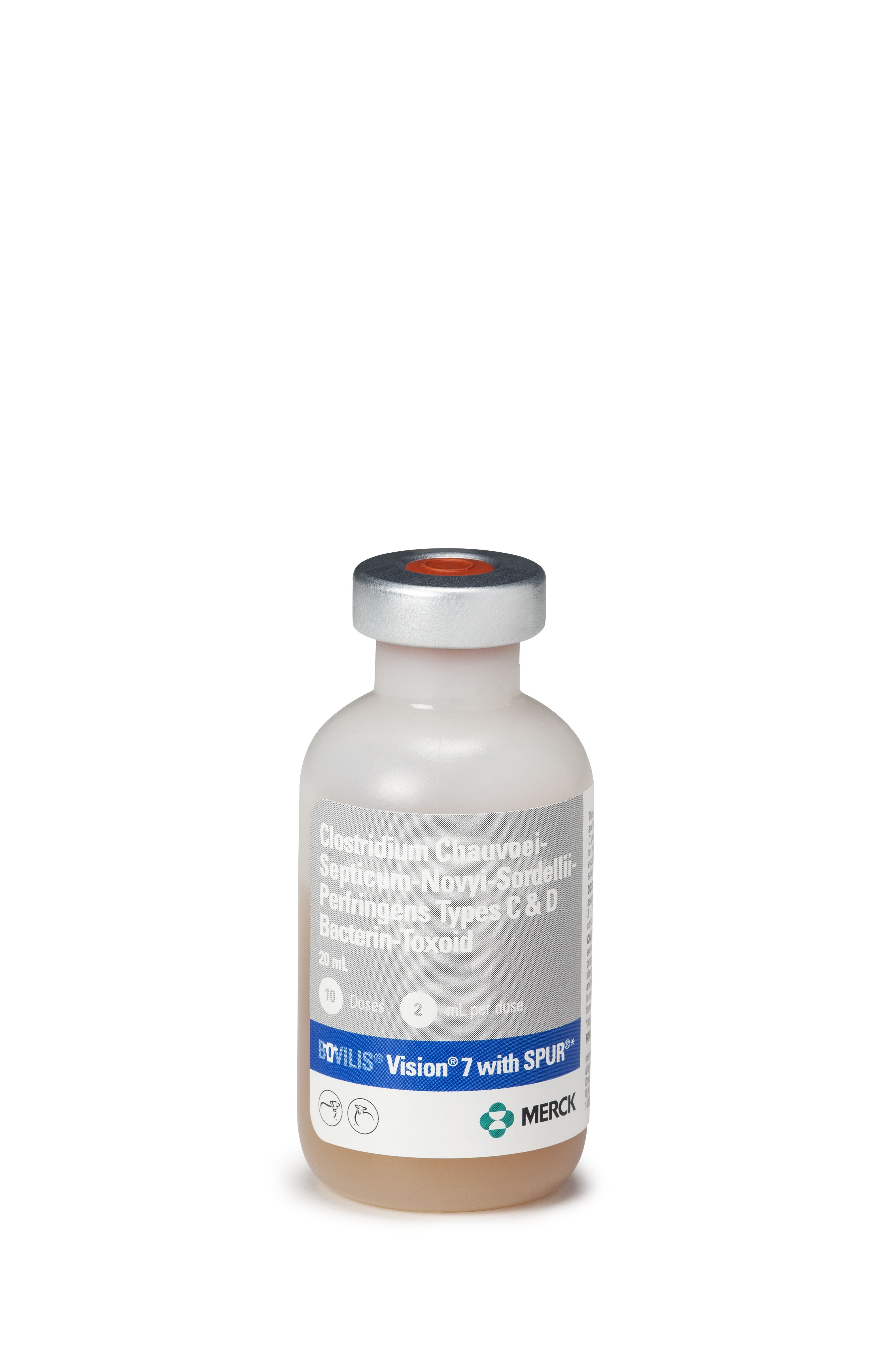 Merck Animal Health Bovilis Vision 7 Cattle/Sheep Vaccine, 10 Dose Pack