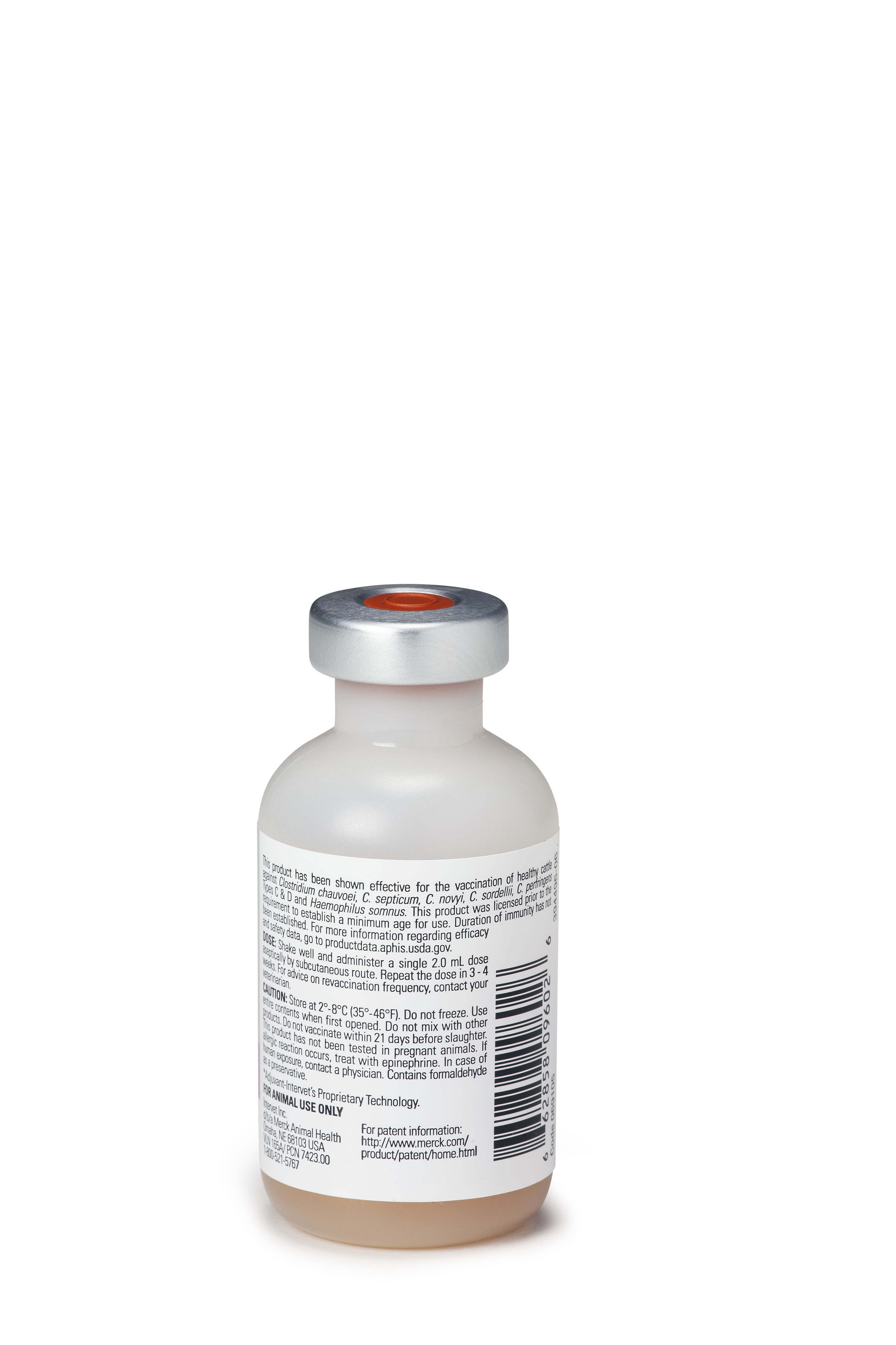 Merck Animal Health Bovilis Vision 7 Somnus Cattle Vaccine, 10 dose (20 mL)