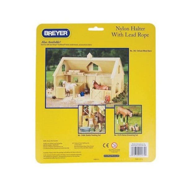 Breyer Horses Traditional Series Hot Colored Halter Set, Nylon, Multi-Color