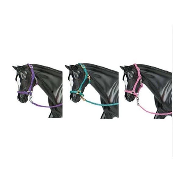 Breyer Horses Traditional Series Hot Colored Halter Set, Nylon, Multi-Color