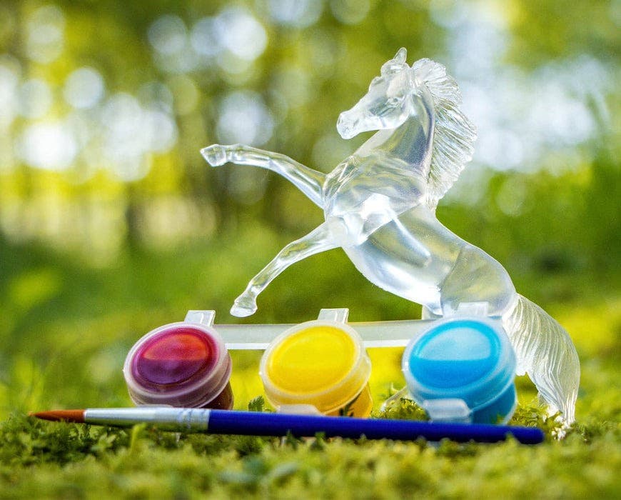 Breyer Horses Suncatcher Paint Kit and Play Kit, 1:32 Scale