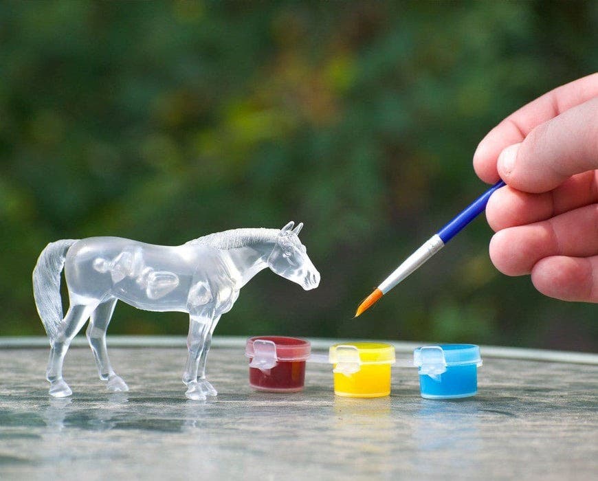 Breyer Horses Suncatcher Paint Kit and Play Kit, 1:32 Scale