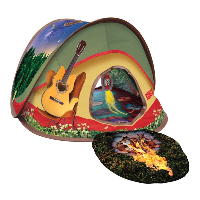 KONG Play Spaces Glamping Tent Cat Toy