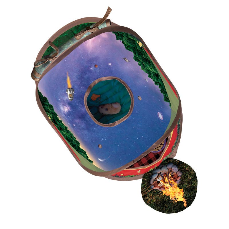 KONG Play Spaces Glamping Tent Cat Toy