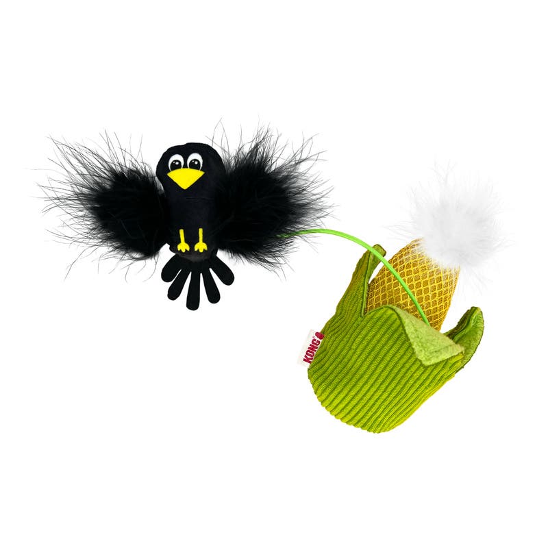 KONG Flingaroo Corny Cat Toy