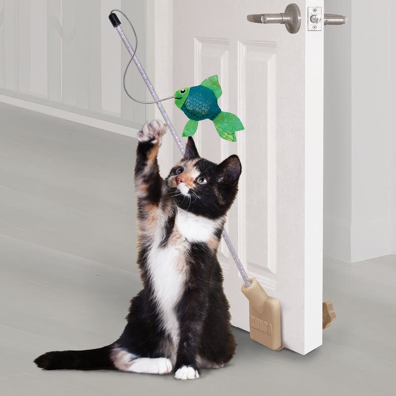 KONG Connects Angler Door Teaser Cat Toy
