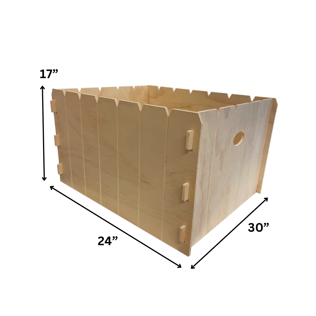 Harvest Lane Chick Brooder Box, 24" W x 30" L