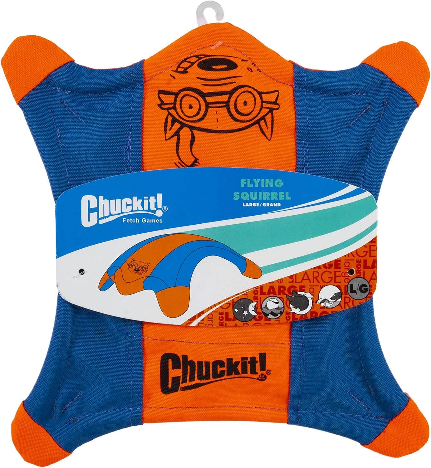 Chuckit! Flying Squirrel Dog Toy, Large