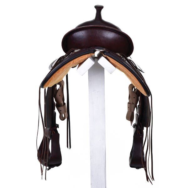 Circle Y Topeka Flex2 Trail Saddle, 16 In., Wide Bar
