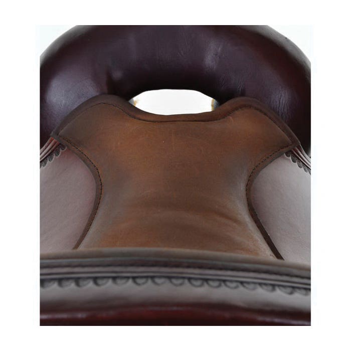 Circle Y Topeka Flex2 Trail Saddle, 16 In., Wide Bar