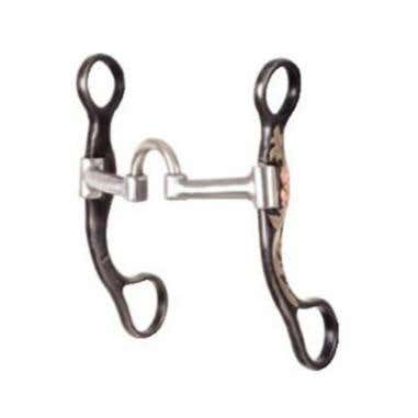 Classic Equine Bit Logic Shank Horse Bit, 3/8 x 5-1/8 in Mouth, Copper