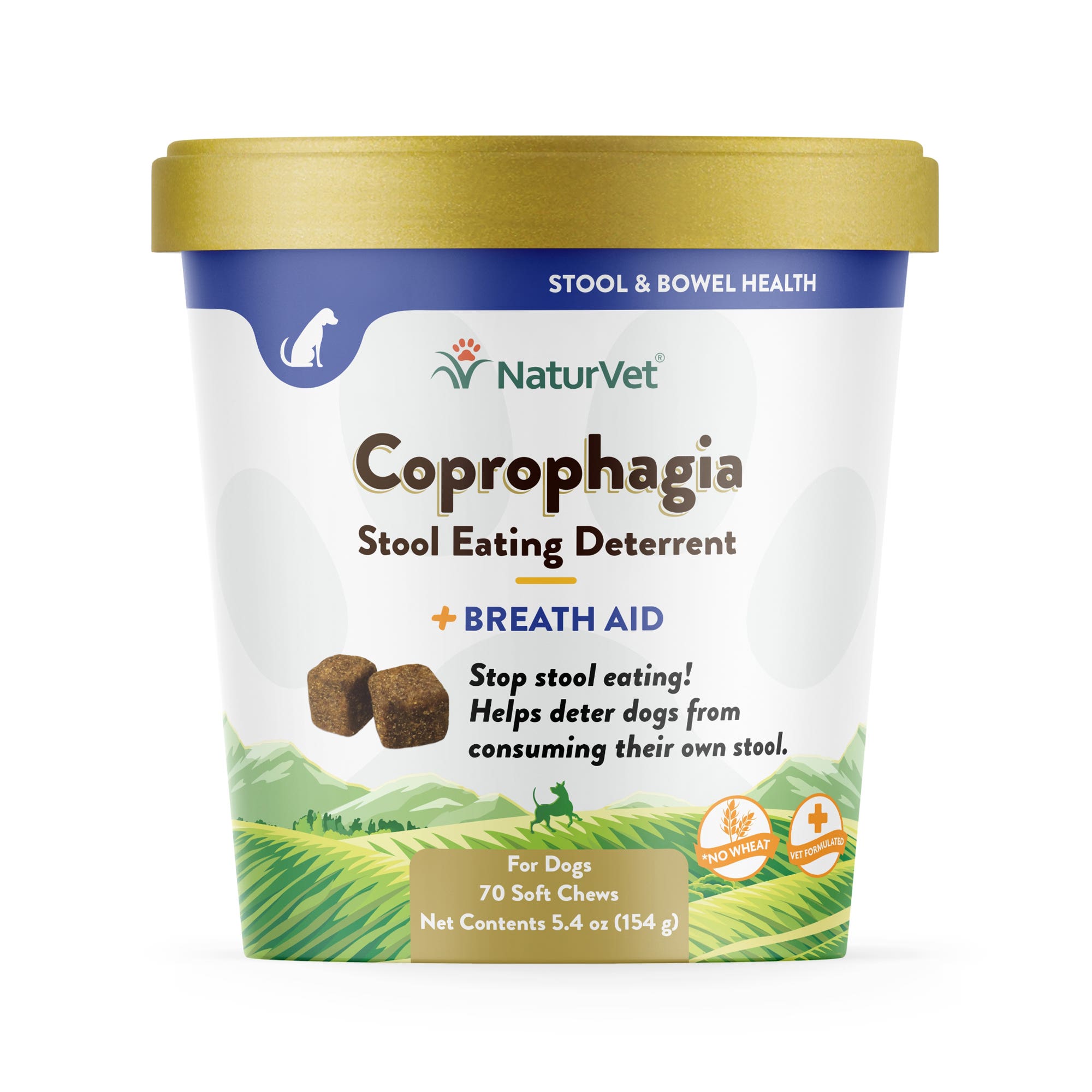 NaturVet® Coprophagia Deterrent Soft Chews, 70 Count