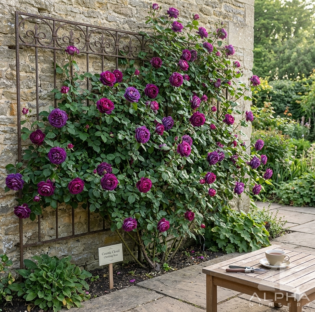 Cosmic Clouds™ Climbing Rose, # 2 Container Size