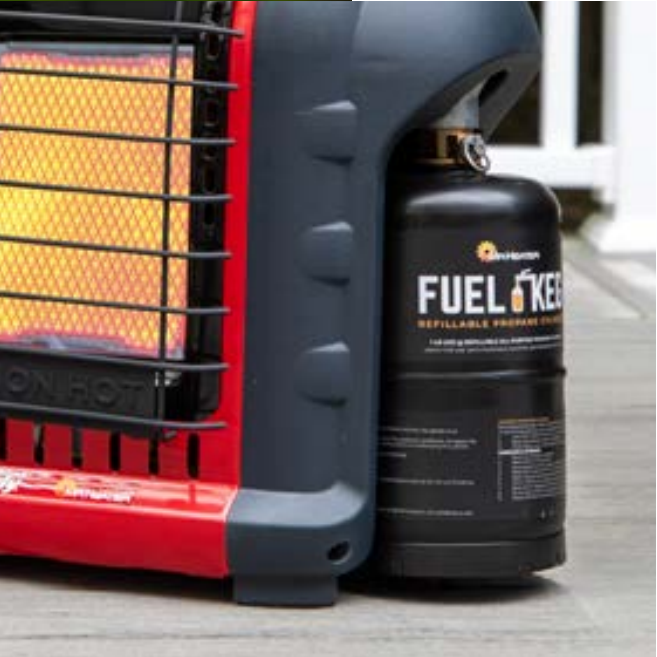 Mr. Heater Empty Fuel Keg Tank, Propane, 16 oz