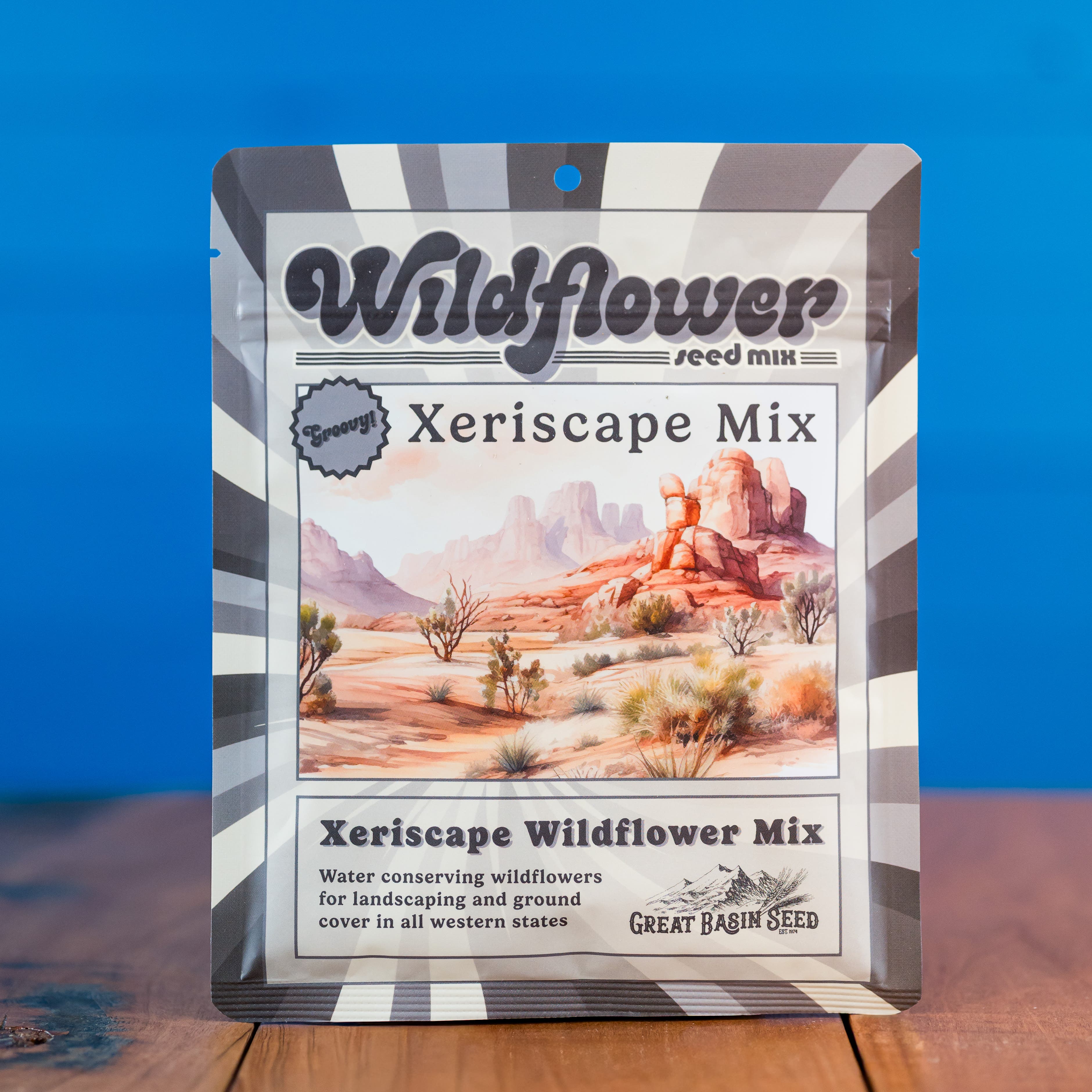 Great Basin Seed Xeriscape Wildflower Seed Mix, 3 Oz. Package